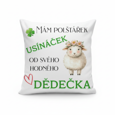 Polštář Usínaček od dědečka - ovečka