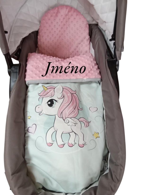 Minky deka JEDNOROŽEC