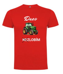 Tričko traktor Dnes nezlobím