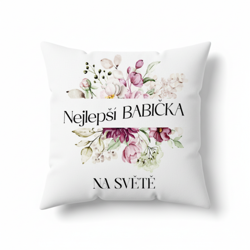 Polštář nejlepší babička na světě