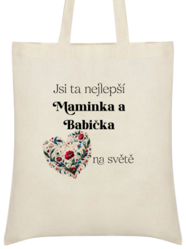 Nákupní taška Nejlepší maminka a babička