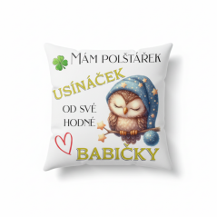 Polštář Usínaček sova od babičky