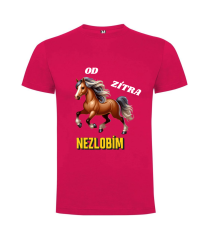 Tričko kůň Od zítra nezlobím