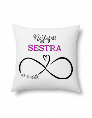 Polštář nejlepší sestra