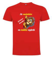 Tričko lev já nezlobím já jen zkouším co rodiče vydrží