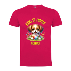 Tričko Kdo si hraje nezlobí