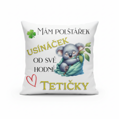 Polštář Usínaček koala od tetičky