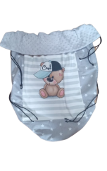 Nepadací deka medvídek COOL s vyšitým jménem