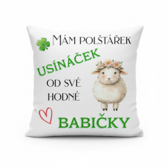 Polštář Usínaček od babičky - ovečka