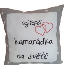 Polštář Nejlepší kamarádka na světě
