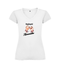 Dámské tričko nejlepší kamarádka