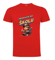 Tričko Jsem připraven do školy