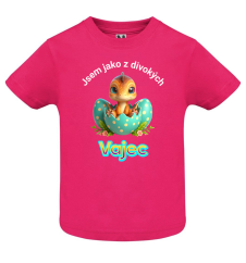 Velikonoční tričko s motivem dinosaura