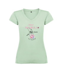 Dámské tričko nejlepší maminka se jmény dětí