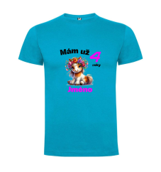 Narodeninové tričko poník s jménem