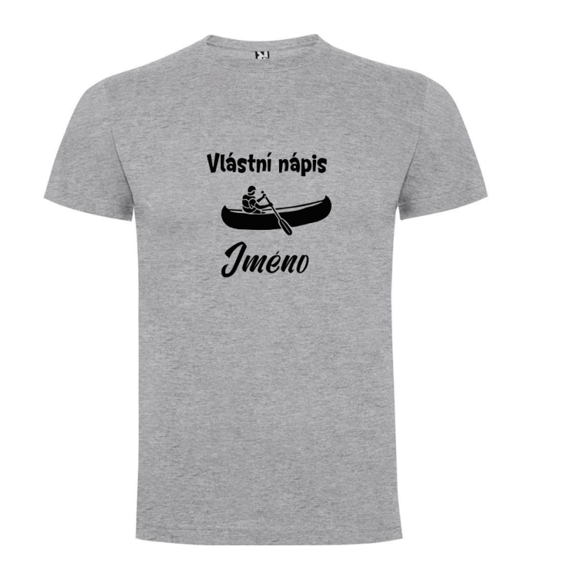 Vodácké tričko vlastní nápis a jméno