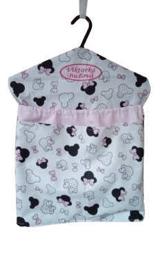 Kapsář do školky - Minnie s růžovou mašlí