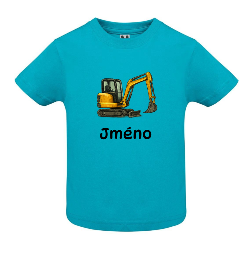 Tričko se jménem bagr