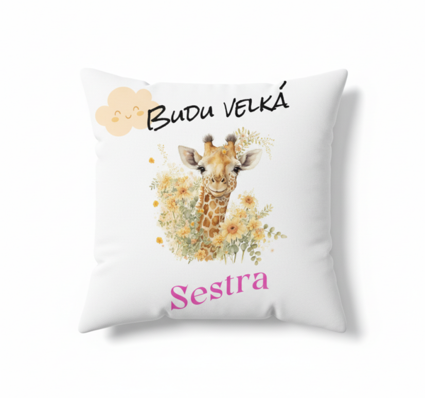 Polštář budu velká sestra