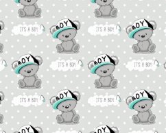 Medvídek I 's a Boy - xxl souprava do postýlky