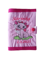 Obal na očkovací průkaz kočička