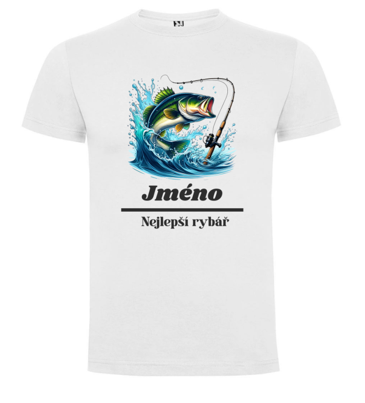 Tričko se jménem nejlepší rybář