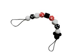 Přívěšek se silikonovými korálky Micky Mouse