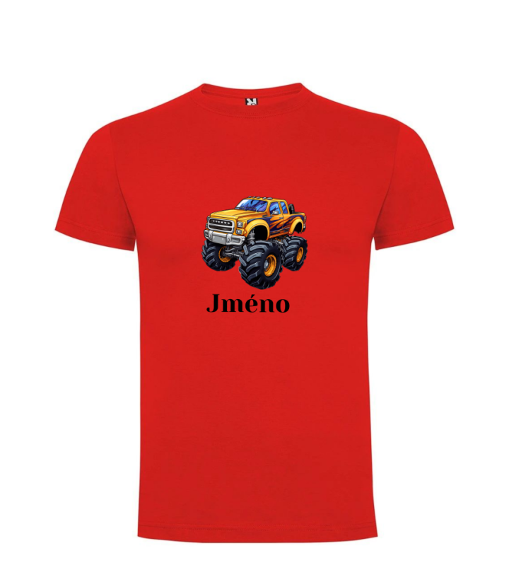 Tričko se jménem auto