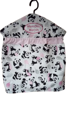 Kapsář do školky - panda