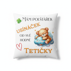 Polštář Usínaček medvídek od tetičky