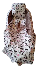 Oboustranné hnízdečko s podložkou panda