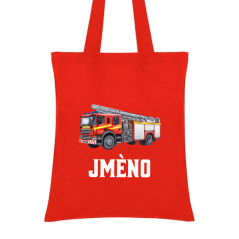 Taška do školky se jménem - motiv hasič