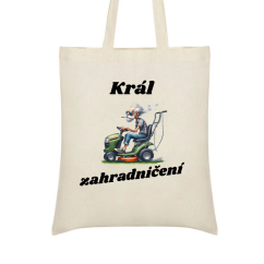 Taška s motivem dědečka - Král zahradničení