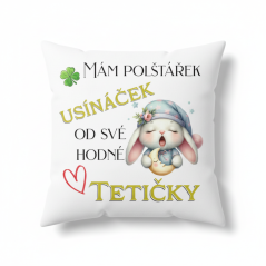Polštář Usínaček zajíček od tetičky