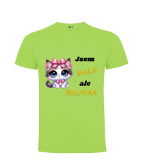 Tričko kotě Jsem malá, ale šikovná
