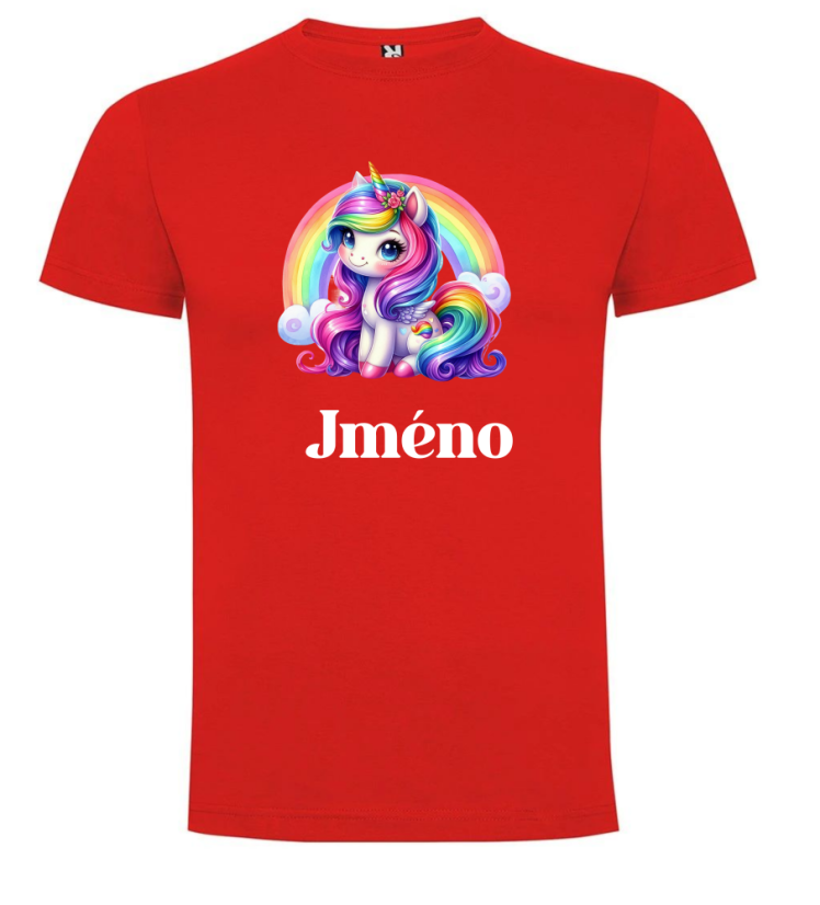 Tričko se jménem jednorožec