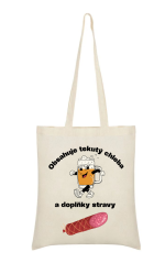 Taška Obsahuje tekutý chléb a doplňky stravy