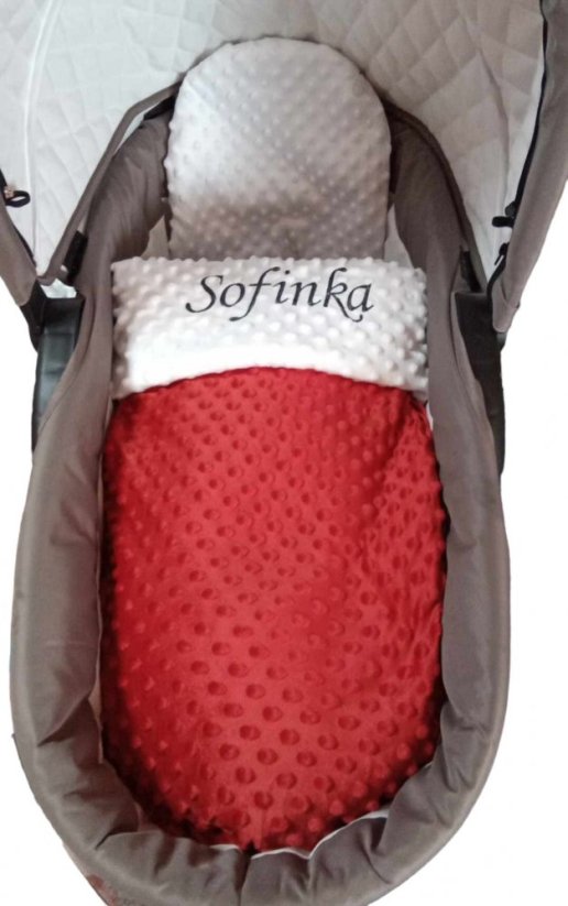 Minky deka s výšivkou jména