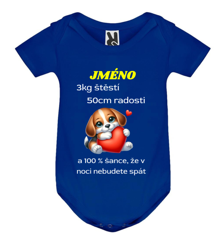 Body se jménem a vlastními parametry 100 % šance, že v noci nebudete spát. - Barva: Růžová