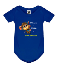 Body opička 50%máma + 50%táta = 100% originál