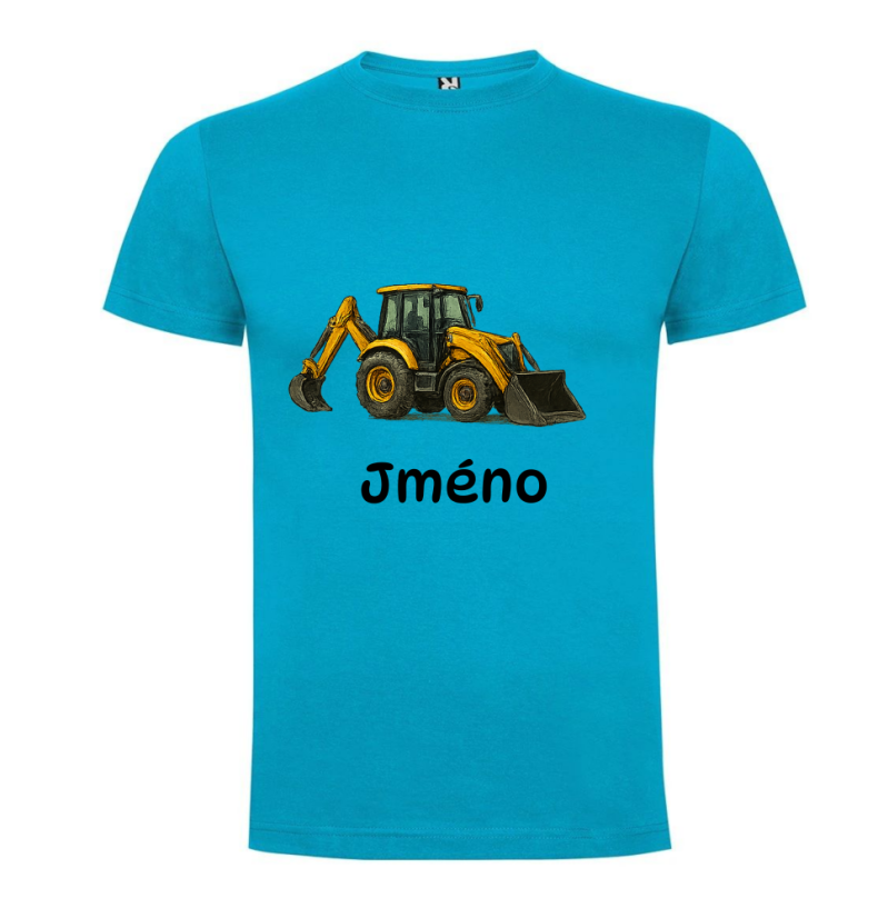 Tričko se jménem bagr