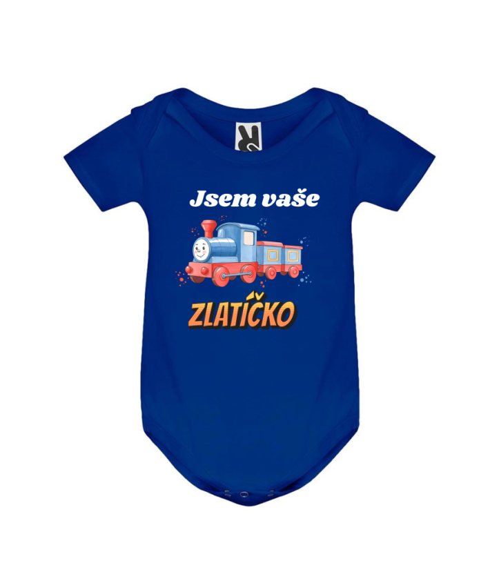 Body vláček jsem vaše zlatíčko - Barva: Bílá