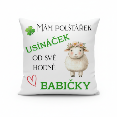 Polštář Usínaček od babičky - ovečka