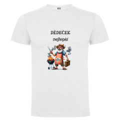Pánské tričko - motiv dědečka - Dědeček nejlepší GRILLMASTESTR