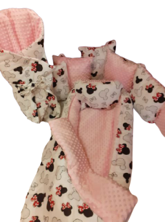 Minnie s červenou mašlí - xxl souprava do postýlky
