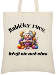 Taška Babičky ruce zahřejí víc než vlny