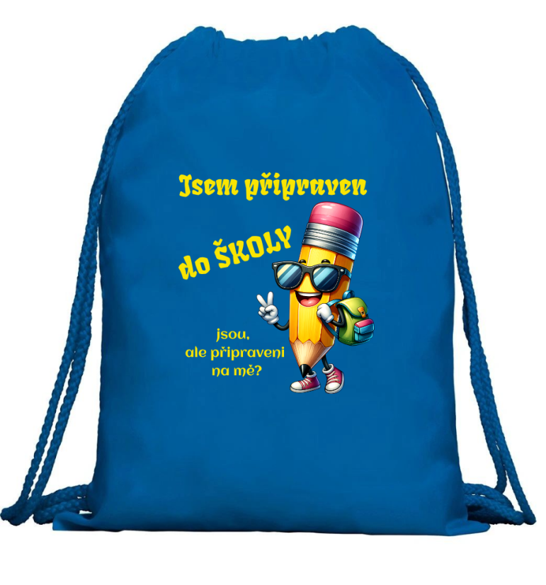 Multifunkční batoh Jsem připraven na školu - Barva: Zelená