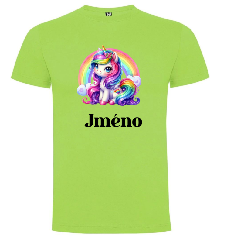 Tričko se jménem jednorožec