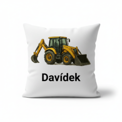 Polštář BAGR se jménem