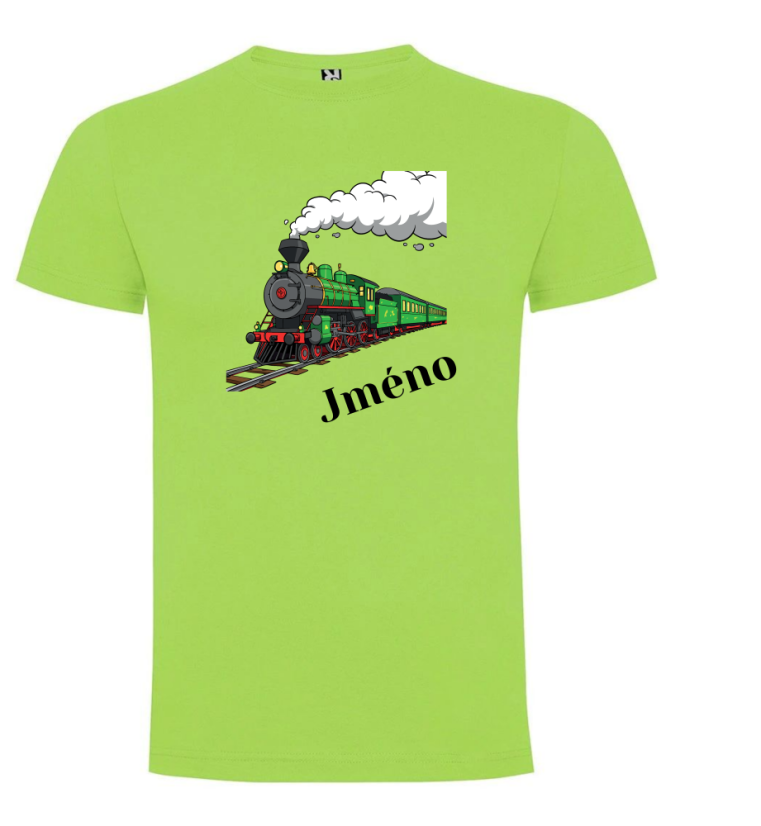 Tričko se jménem vlak